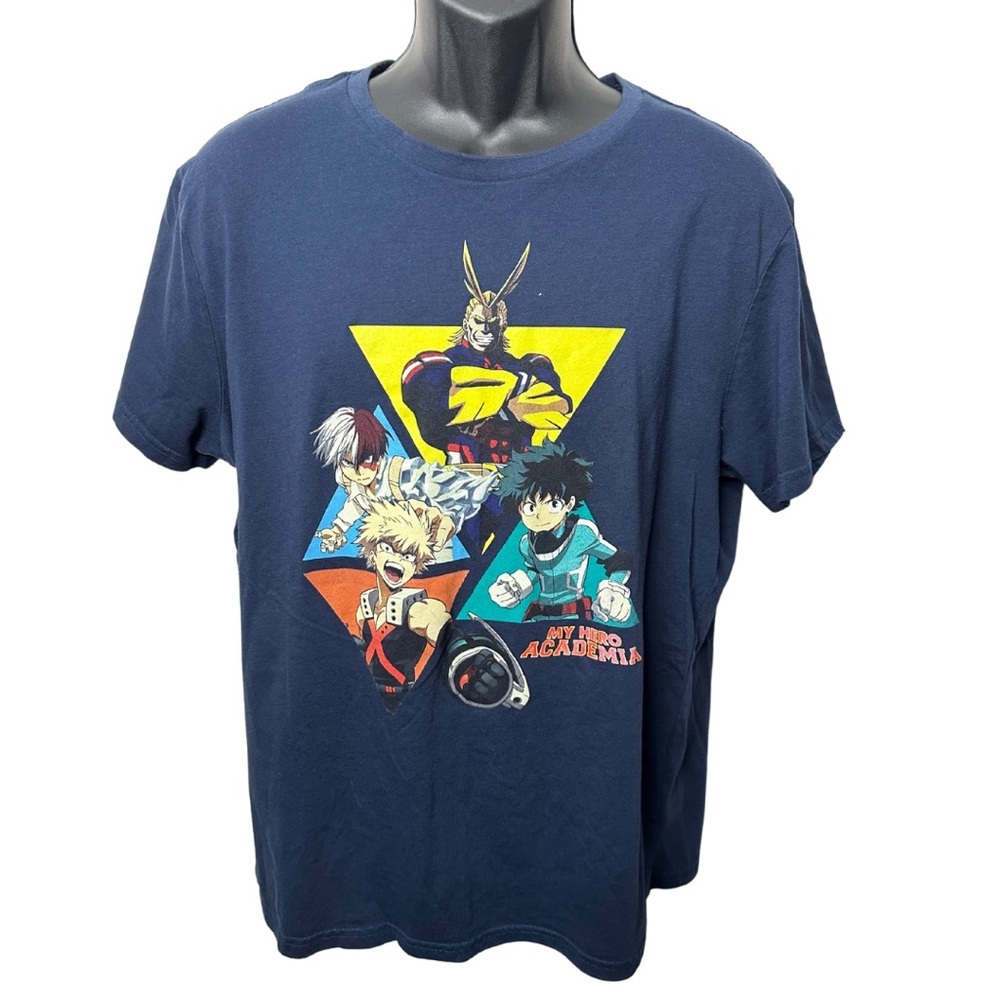 My Hero Academy Graphic Short Sleeve Shirt Large